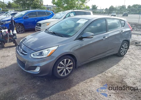 2015 Hyundai Accent Sport из США, поврежденный, VIN KMHCU5AE1FU217997